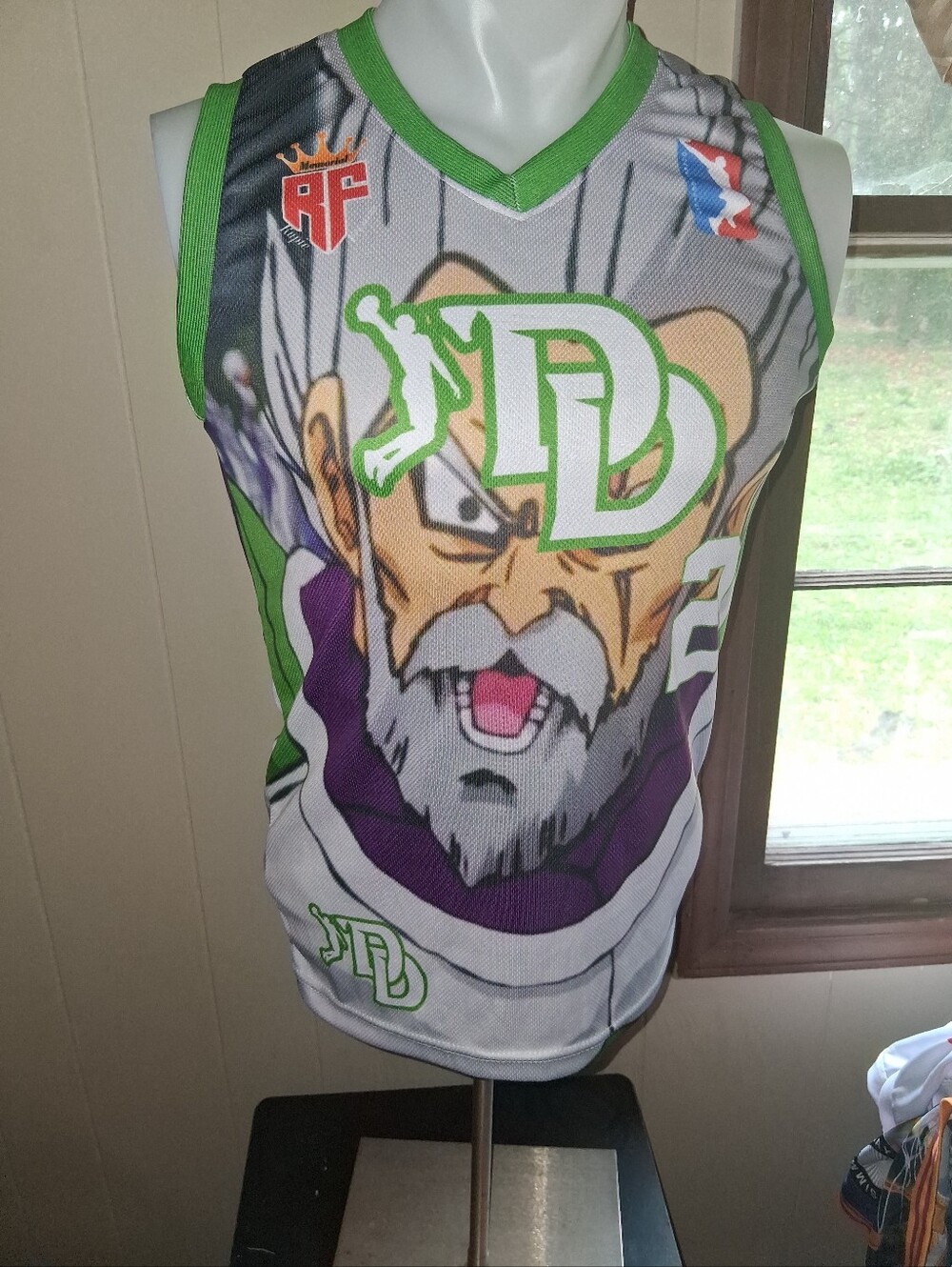 Kids Green & Gray Graphic Basketball Set - Unbranded